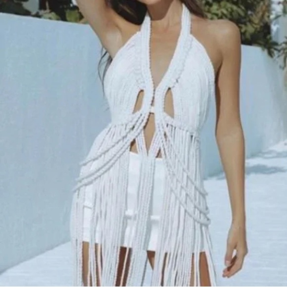 macrame set, festival wear